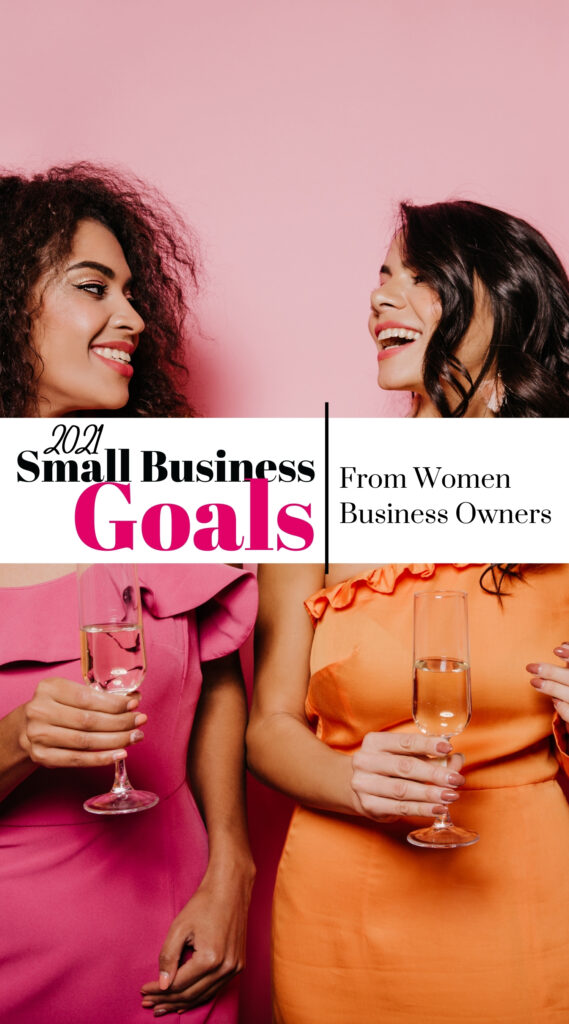 What are other female business owners doing for their 2021 small business goals and annual biz planning? Get ideas and advice for annual small biz planning & small business goals from non-negotiables to kpi's + Jenni from Lyrical Host's most exciting goal for 2021